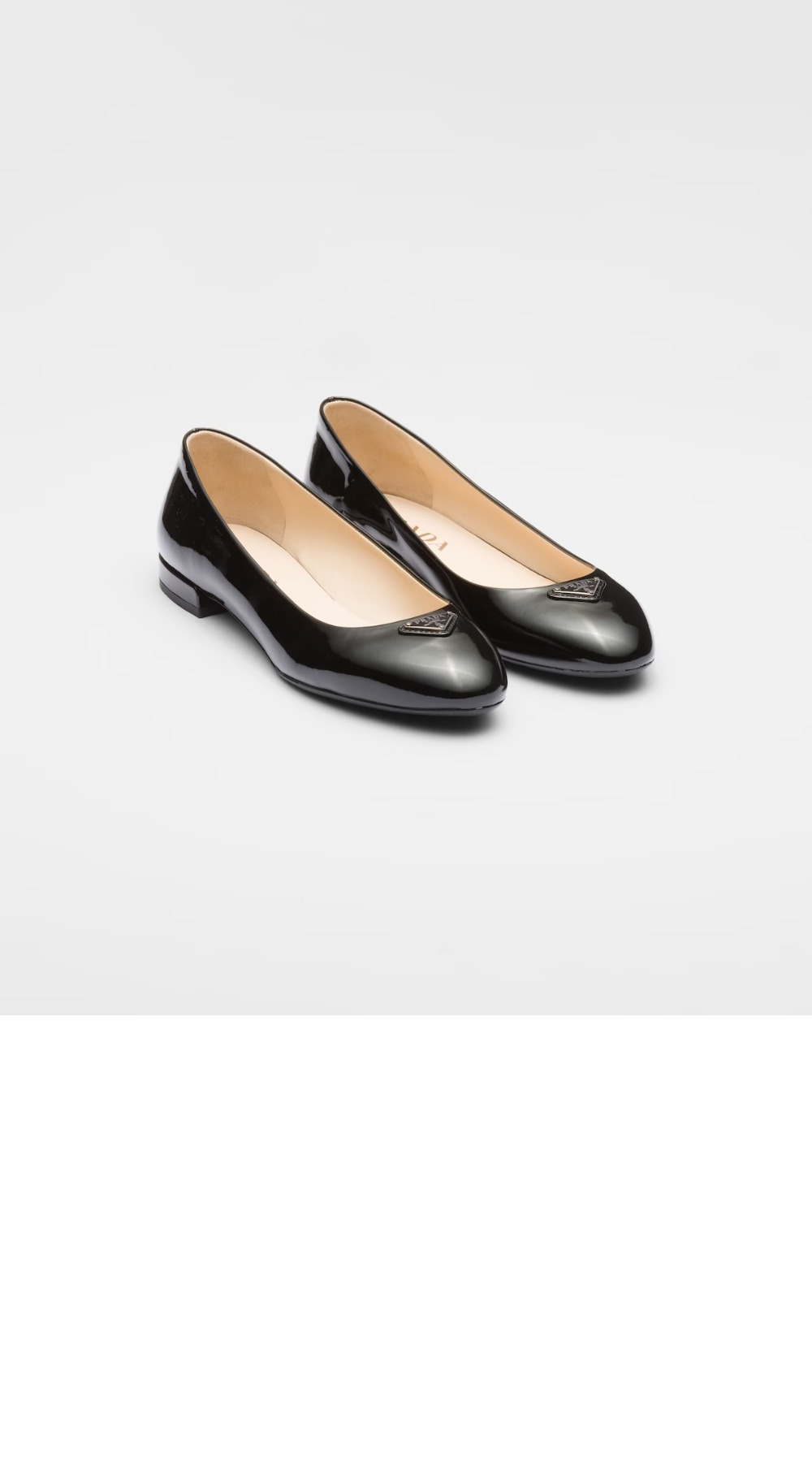 페이턴트 가죽 발레리나 플랫 1F200N > Flats - 플랫