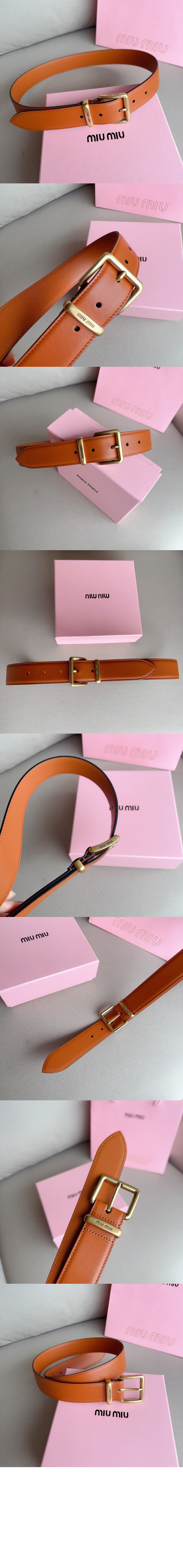 가죽 벨트 5CC536 > 미우미우