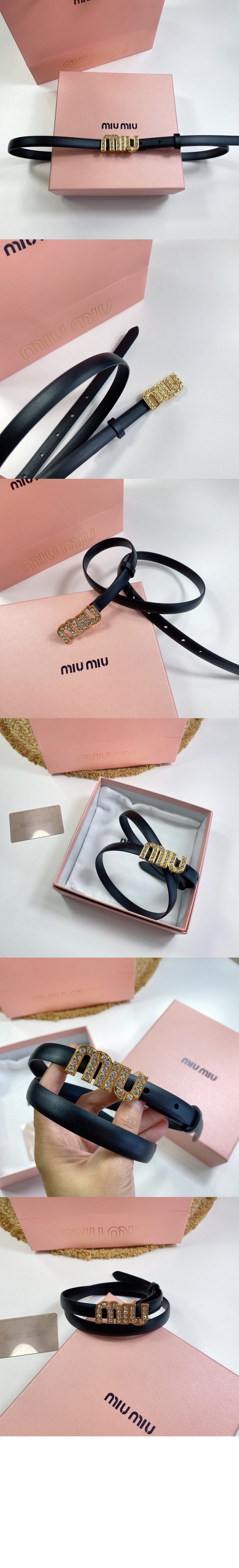 가죽 벨트 5CC404 > 미우미우