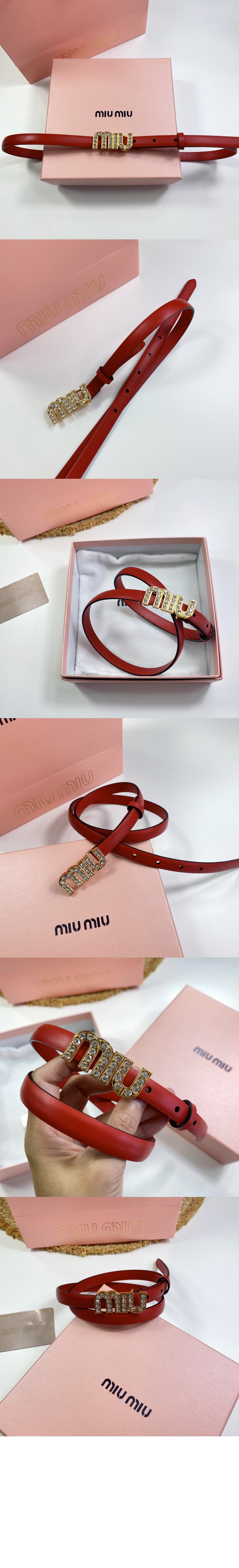 가죽 벨트 5CC404 > 미우미우