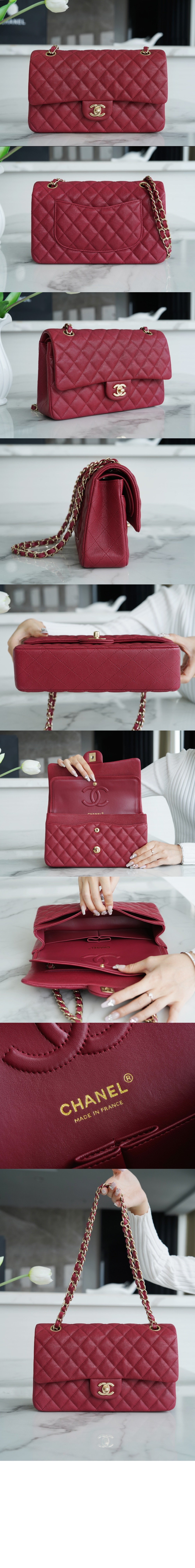 클래식 캐비어 미듐 샴페인골드 A01112 > Classic - 클래식