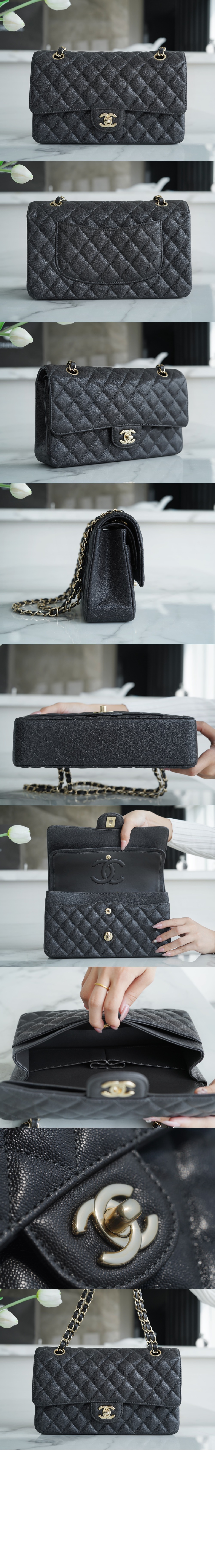 클래식 캐비어 미듐 샴페인골드 A01112 > Classic - 클래식