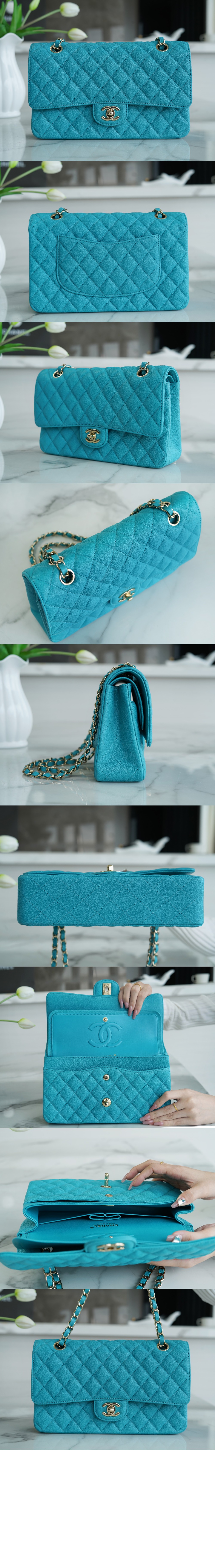 클래식 캐비어 미듐 샴페인골드 A01112 > Classic - 클래식