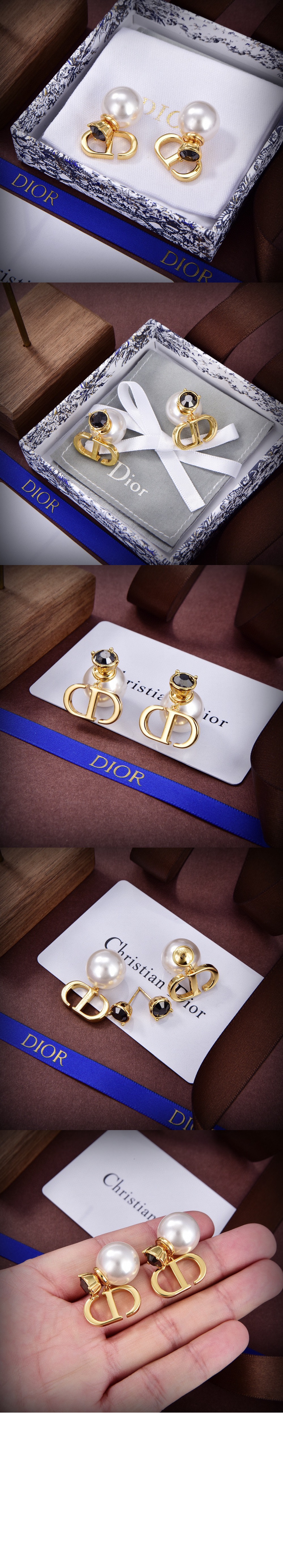 트리발레스 귀걸이 E2026 > 디올