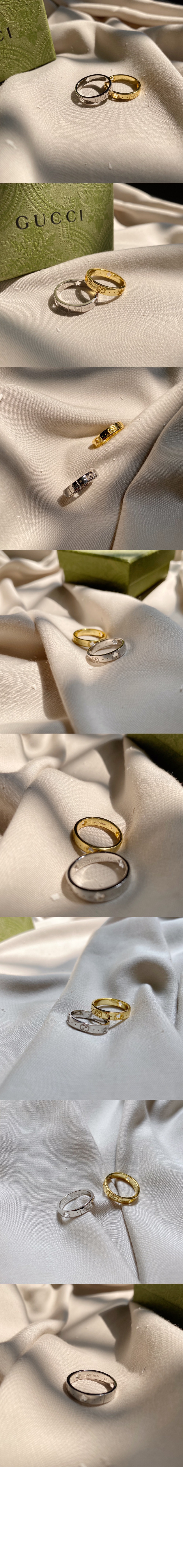 별 장식의 아이콘 화이트 골드 반지 607339 > Etc - 기타제품