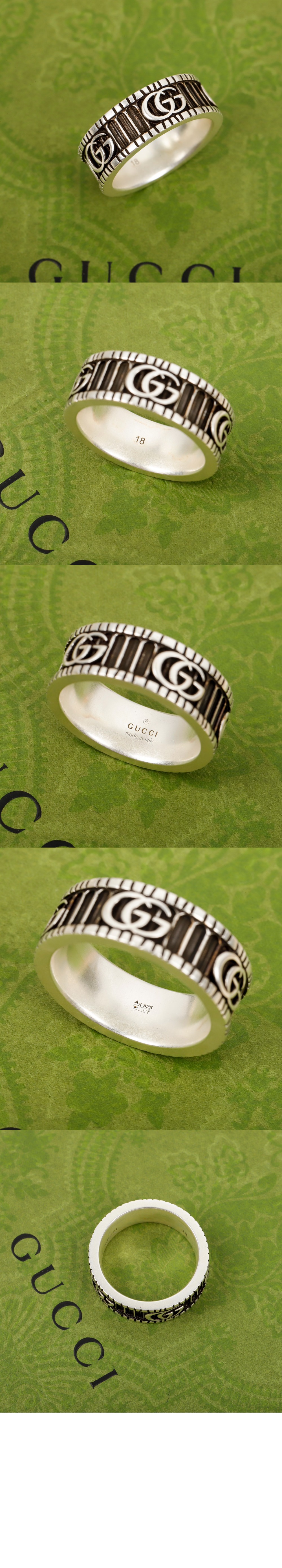 더블 G 디테일의 실버 반지 551899 > Etc - 기타제품