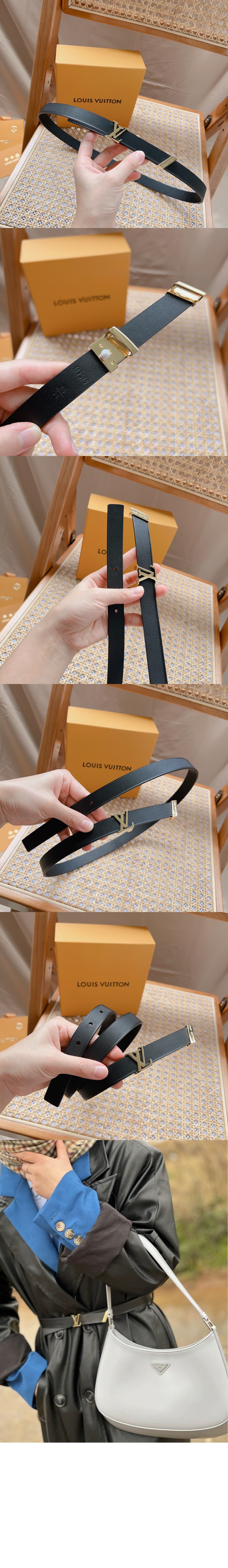 LV 이니셜 꾸뛰르 벨트 M9578V > 루이비통