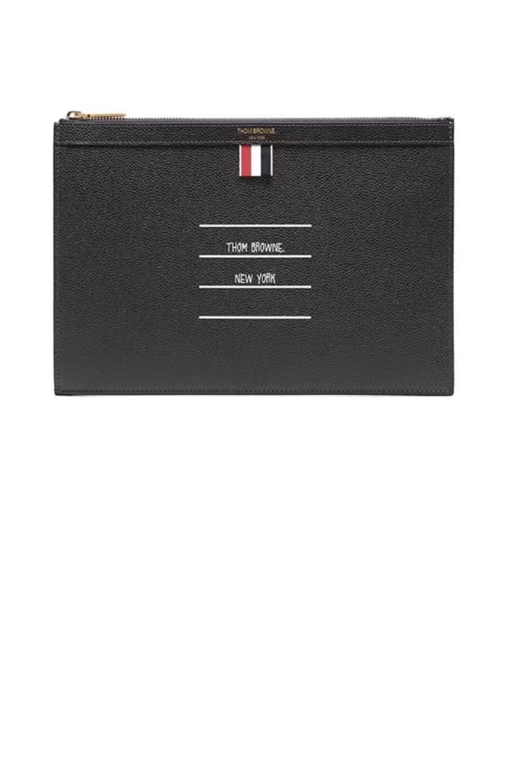 스몰 페이퍼 라벨 클러치 MAC094 > 톰브라운