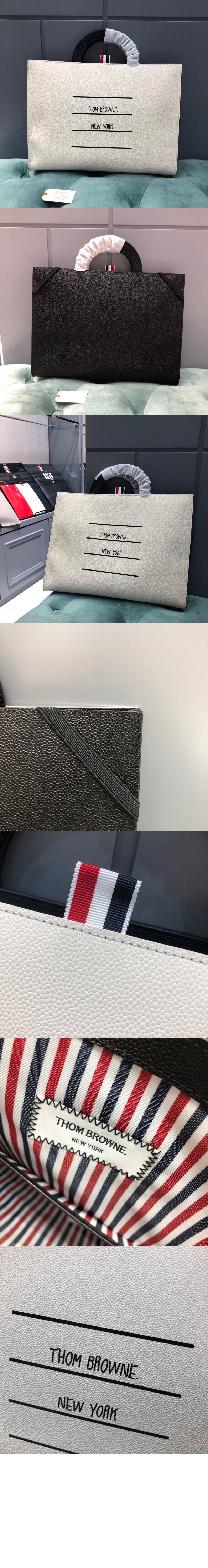 페이퍼 라벨 토트백 MAG113 > 톰브라운