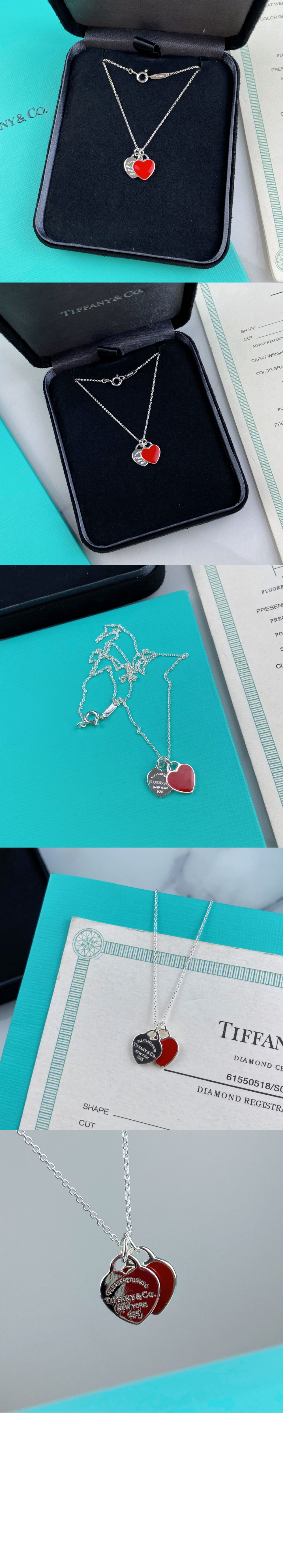 더블 하트 태그 목걸이 > Etc - 기타제품