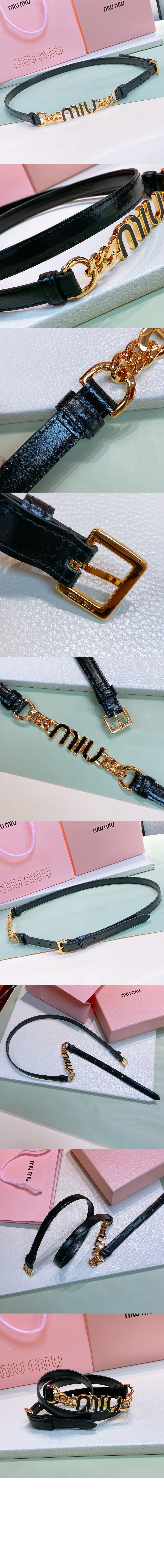 로고 체인 벨트 5CC527 > 미우미우