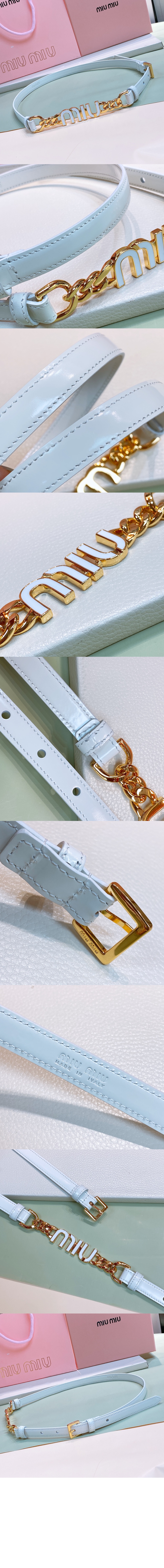 로고 체인 벨트 5CC527 > 미우미우