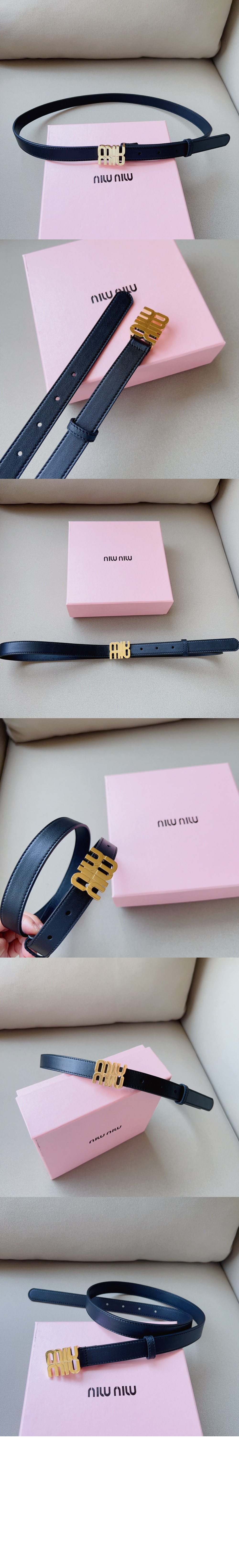 가죽 벨트 5CC559 > 미우미우