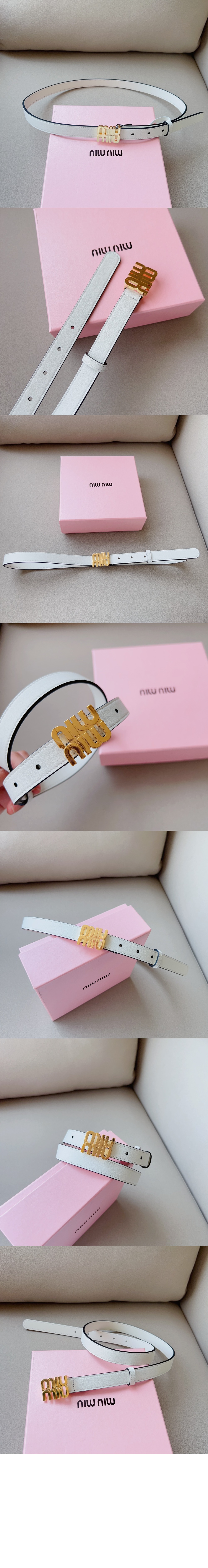 가죽 벨트 5CC559 > 미우미우