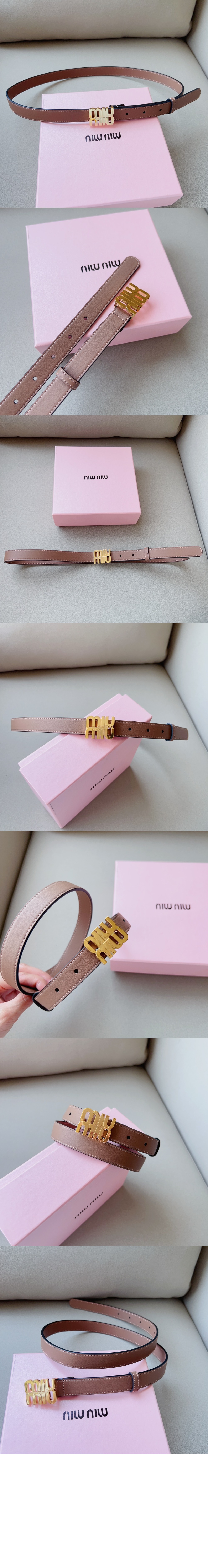 가죽 벨트 5CC559 > 미우미우