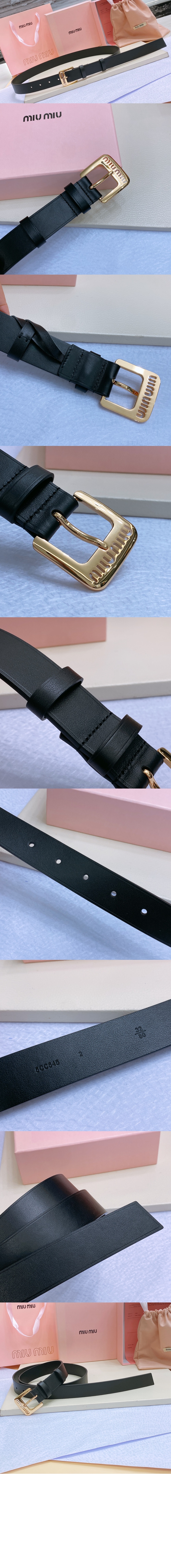 가죽 벨트 5CC545 > 미우미우