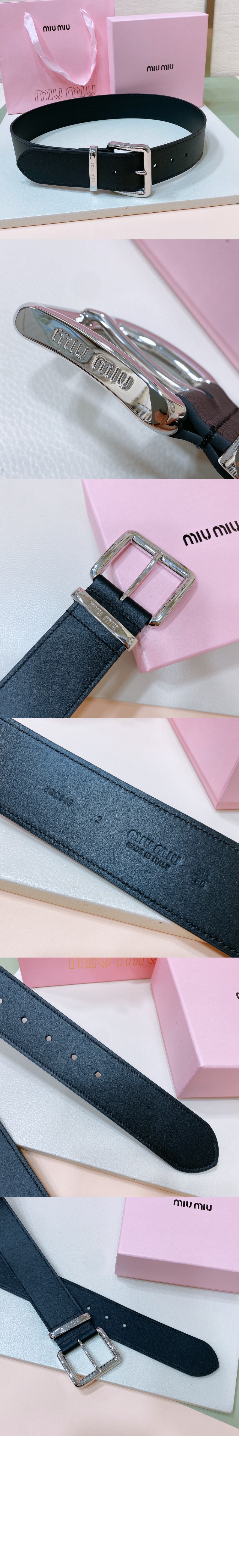 가죽 벨트 5CC589 > 미우미우