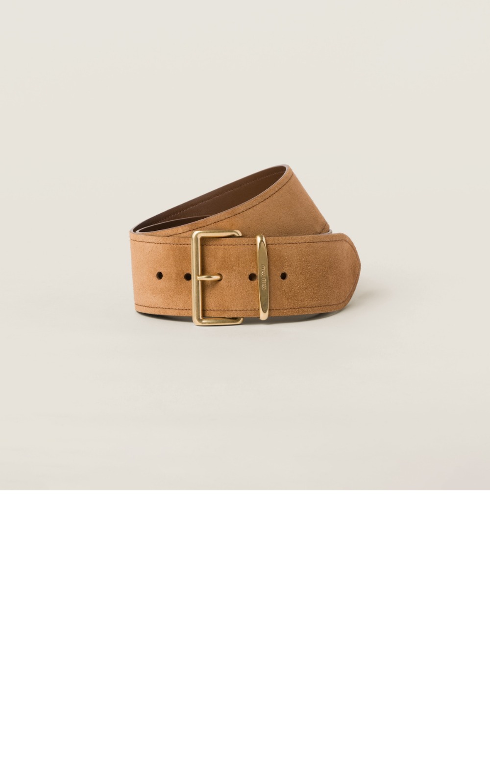 스웨이드 벨트 5CC589 > 미우미우