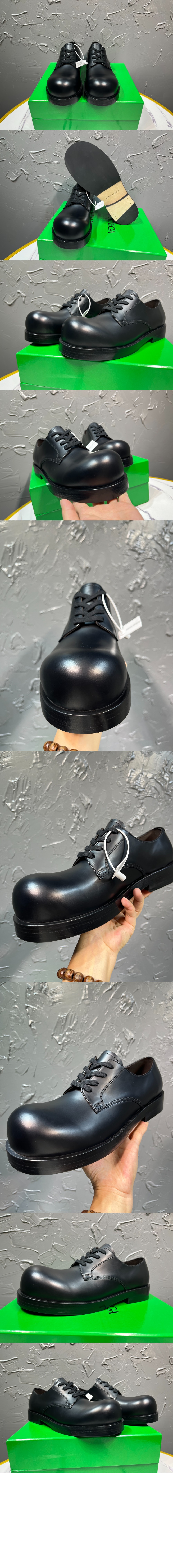 브러시드 레더 레이스업 슈즈 741324 > Etc - 기타제품