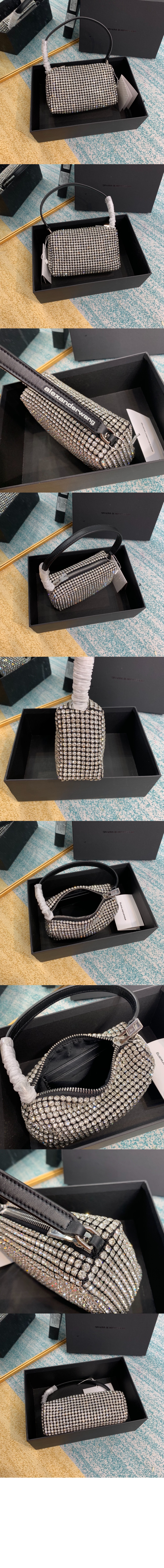 에어리스 라인스톤 메시 파우치 2019P0 > Rockie - 로키