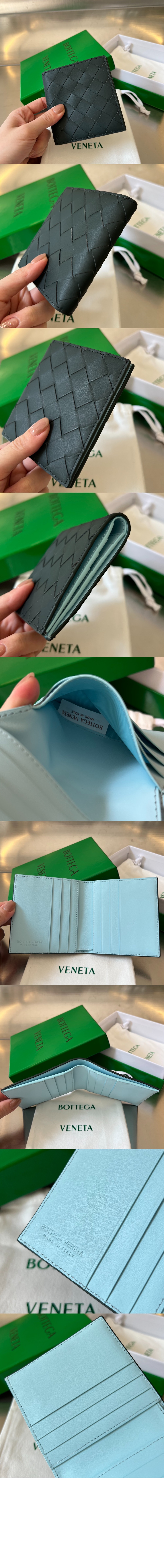 인트레치아토 슬림 폴더형 지갑 749400 > Intrecciato Card Case - 인트레치아토 카드지갑