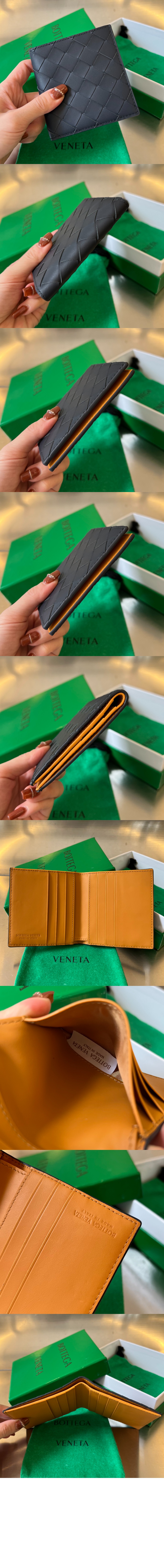 인트레치아토 슬림 폴더형 지갑 749400 > Intrecciato Card Case - 인트레치아토 카드지갑