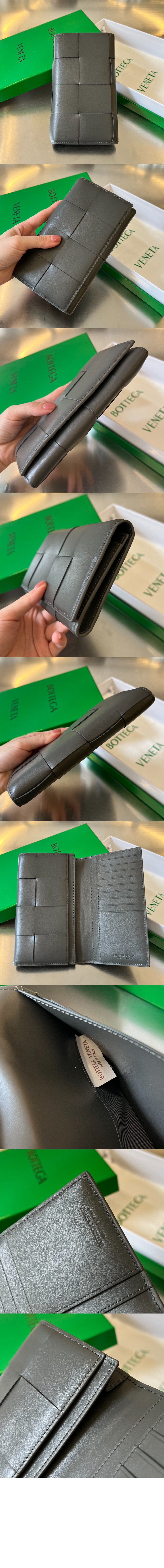 인트레치아토 장지갑 679845 > Intrecciato Card Case - 인트레치아토 카드지갑