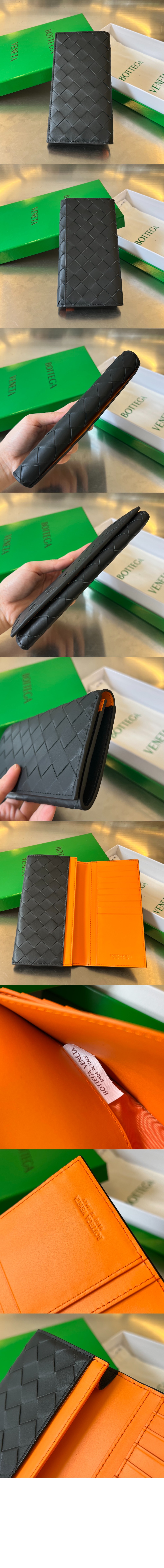 인트레치아토 장지갑 676593 > Intrecciato Card Case - 인트레치아토 카드지갑