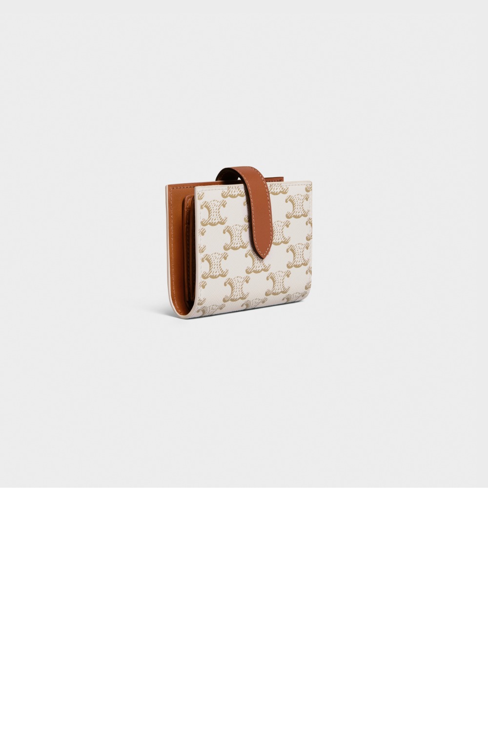 에센셜 스몰 스트랩 지갑 10H262 > Triomphe Coin Purse - 트리옹프 동전 지갑