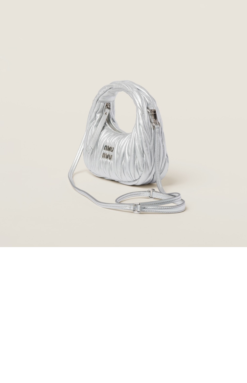 완더 마테라쎄 나파 가죽 호보 미니백 5BP078 > Wander - 원더