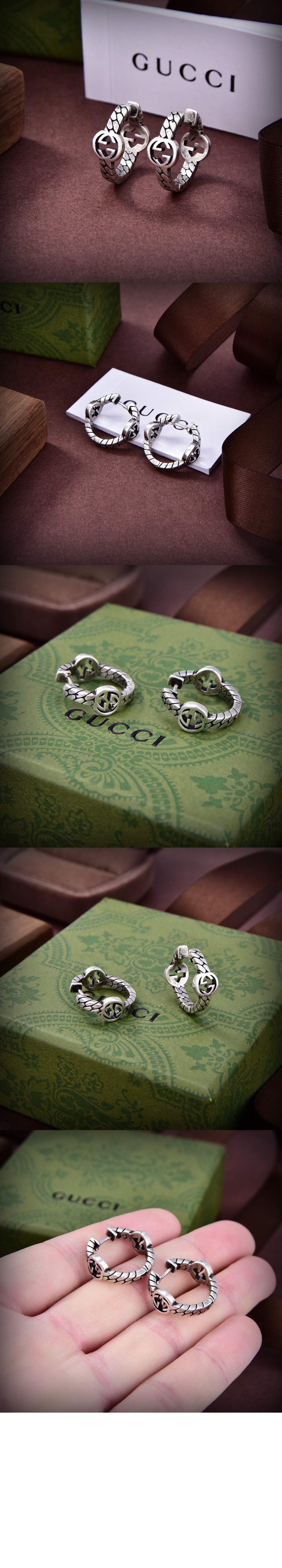 인터로킹 G 후프 귀걸이 675122 > Etc - 기타제품