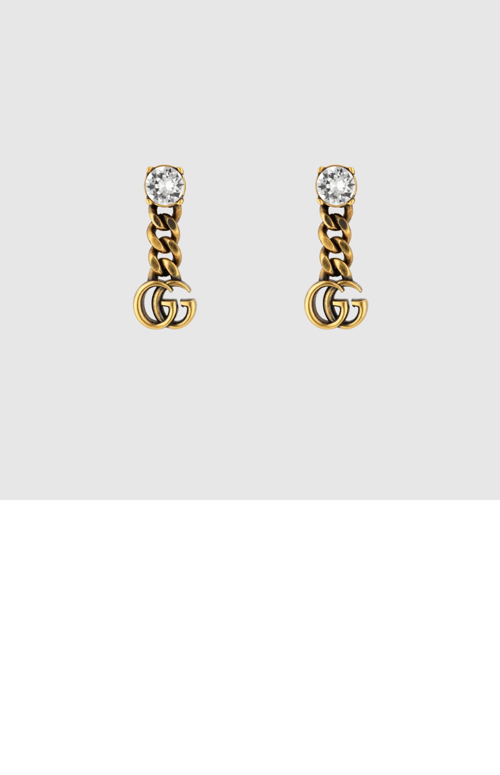 크리스털 더블 G 귀걸이 645683 > Etc - 기타제품