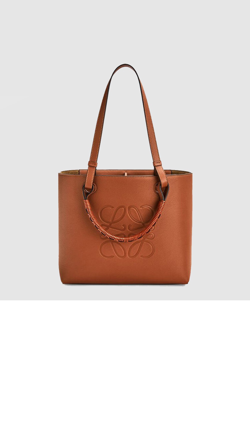 아나그램 토트백 카프스킨 스몰 > Anagram - 아나그램