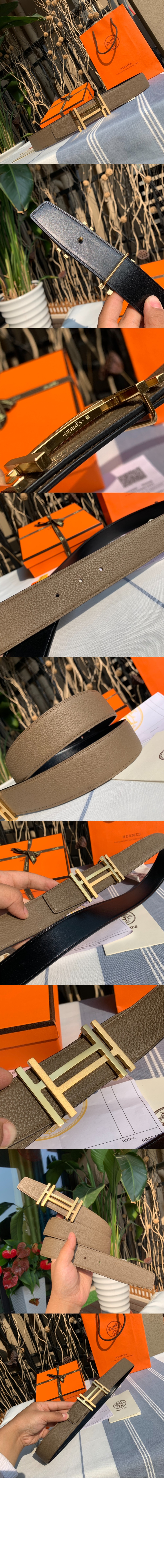 까레 리버서블 벨트 > 에르메스