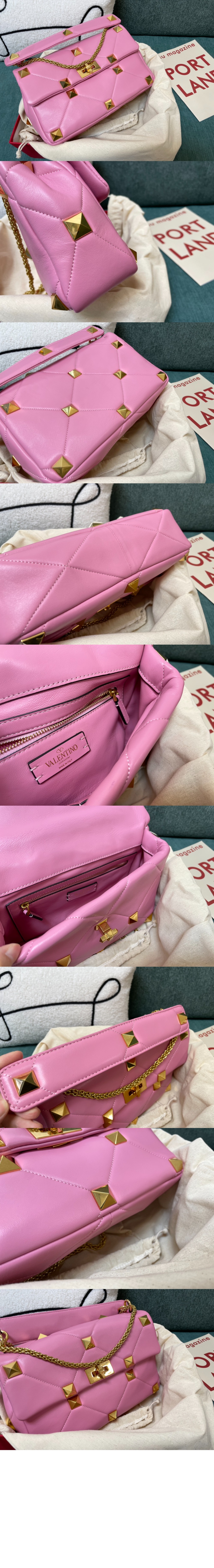 로만스터드 숄더백 미듐 > Roman Stud - 로만 스터드