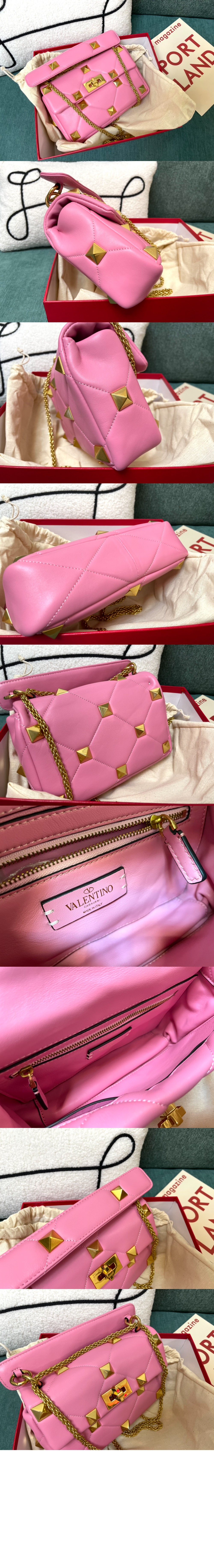 로만스터드 숄더백 미듐 > Roman Stud - 로만 스터드