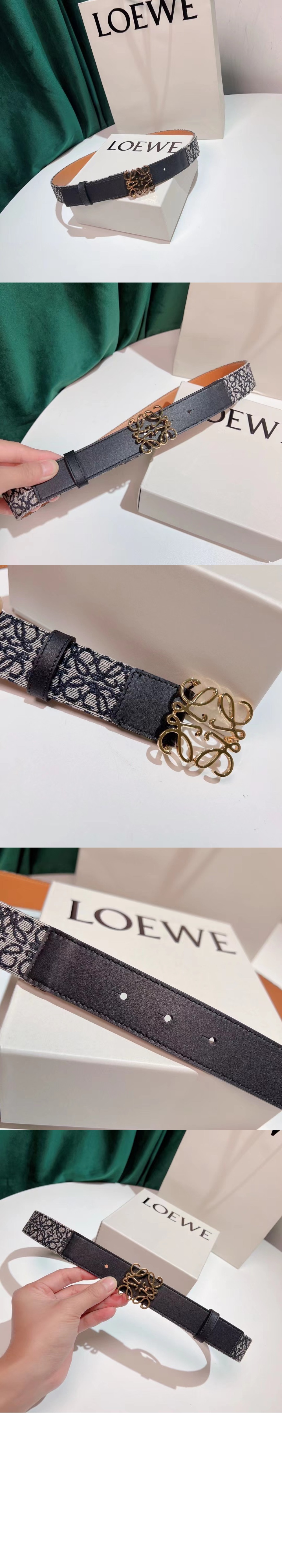 애너그램 벨트 > 로에베