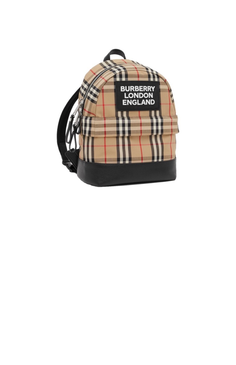 로고 아플리케 빈티지 체크백팩 80310061 > Backpack - 백팩