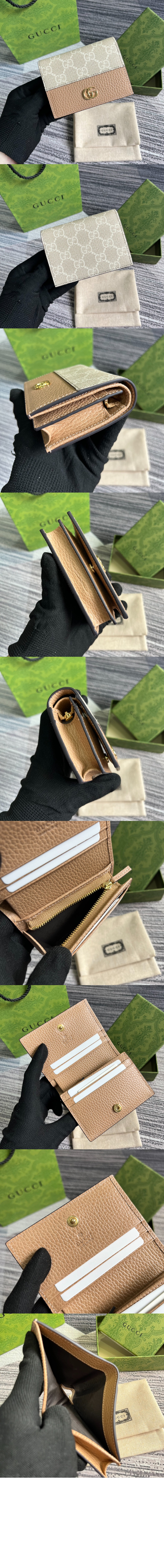 GG 마몽 카드 케이스 지갑 658610 > GG Marmont - GG 마몽