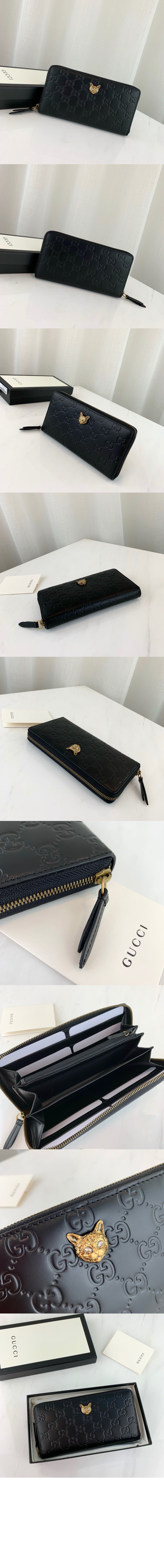 고양이 지퍼월렛 548058 > GG Zipper Walle - GG 지퍼월렛