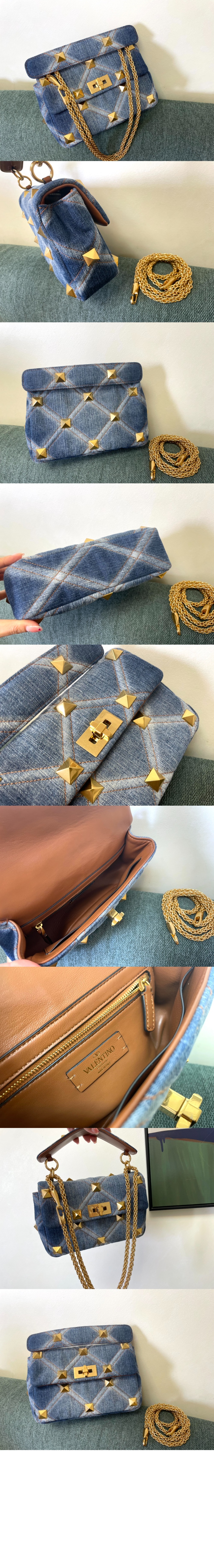 로만스터드 숄더백 미듐 > Roman Stud - 로만 스터드