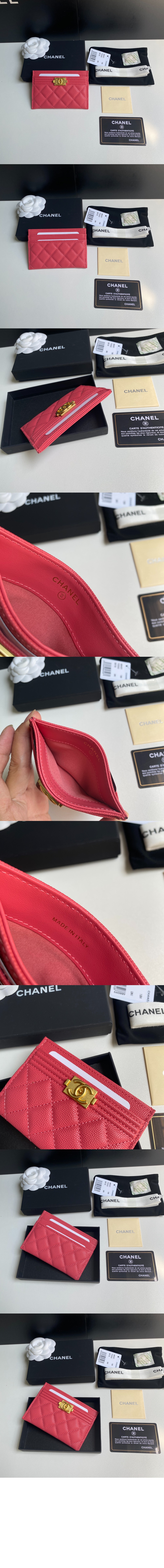 클래식 카드 지갑 A84431 > Boy Chanel - 보이 샤넬