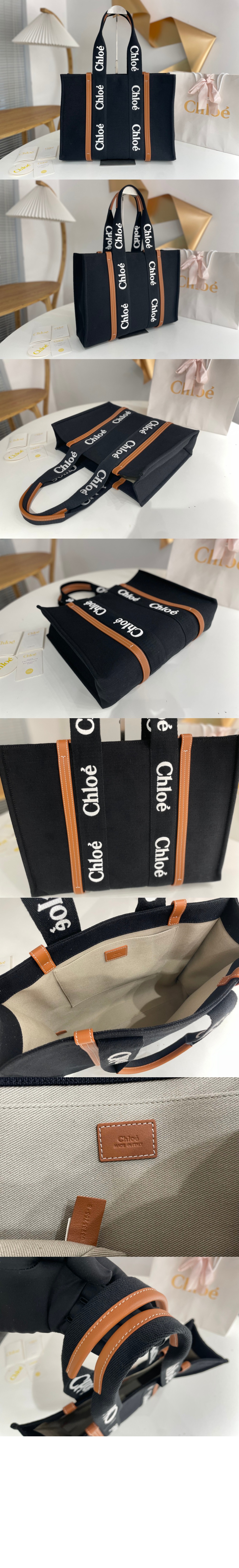 미디엄 우디 토트백 L17915 > Woody - 우디백