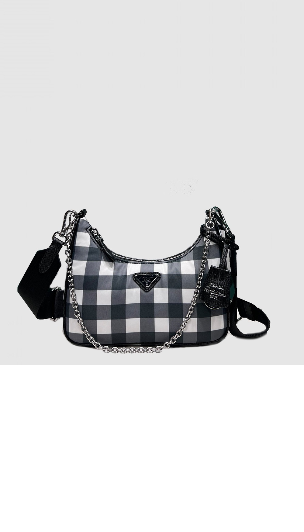 체크 숄더백 1BH204 > Re-Edition - 리에디션