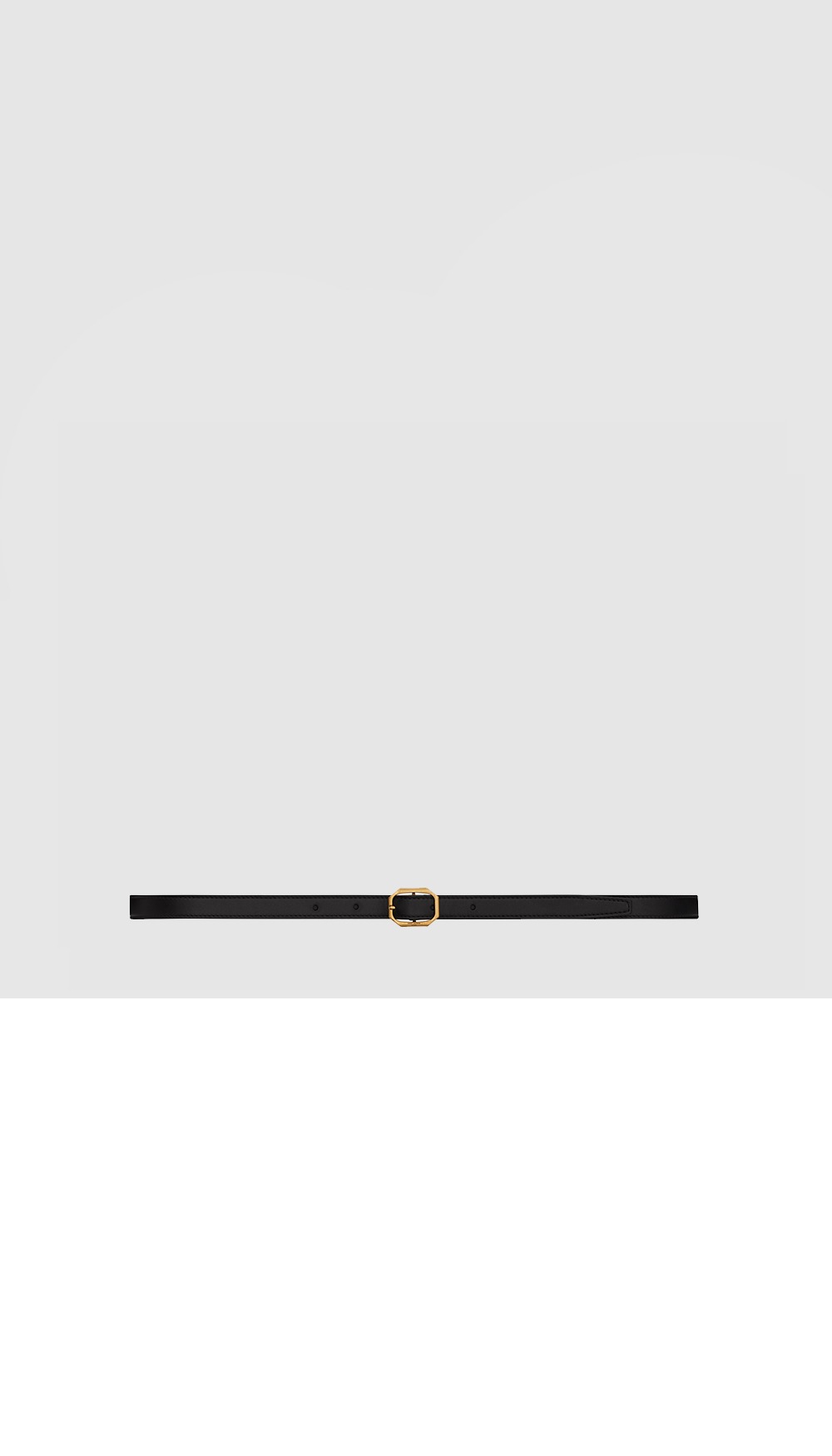 프레임 슬림 벨트 732560 > 생로랑