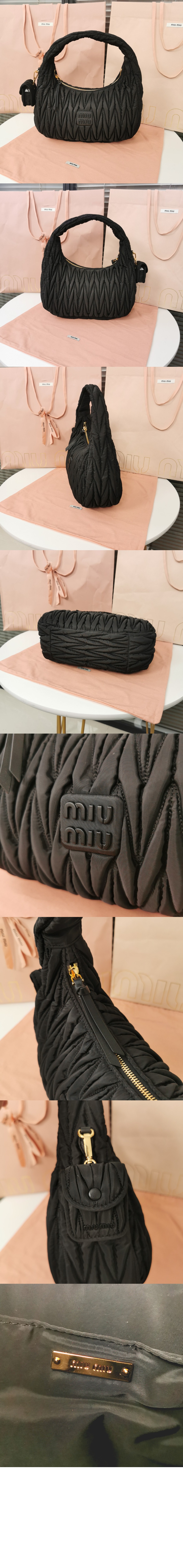 완더 마테라쎄 나파 가죽 호보 백 5BC108 > Wander - 원더