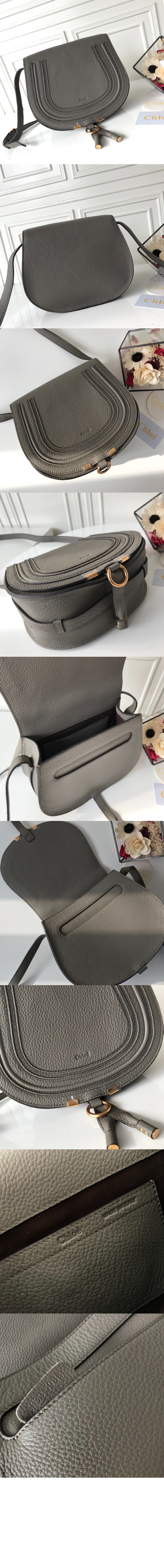 그레인드 가죽 스몰 Marcie 새들백 AS680 > Marcie - 마르시백