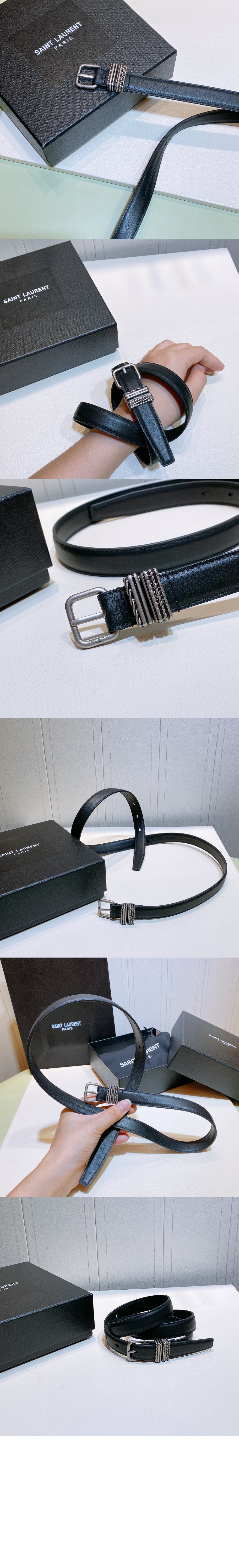 모노그램 벨트 650977 > 생로랑