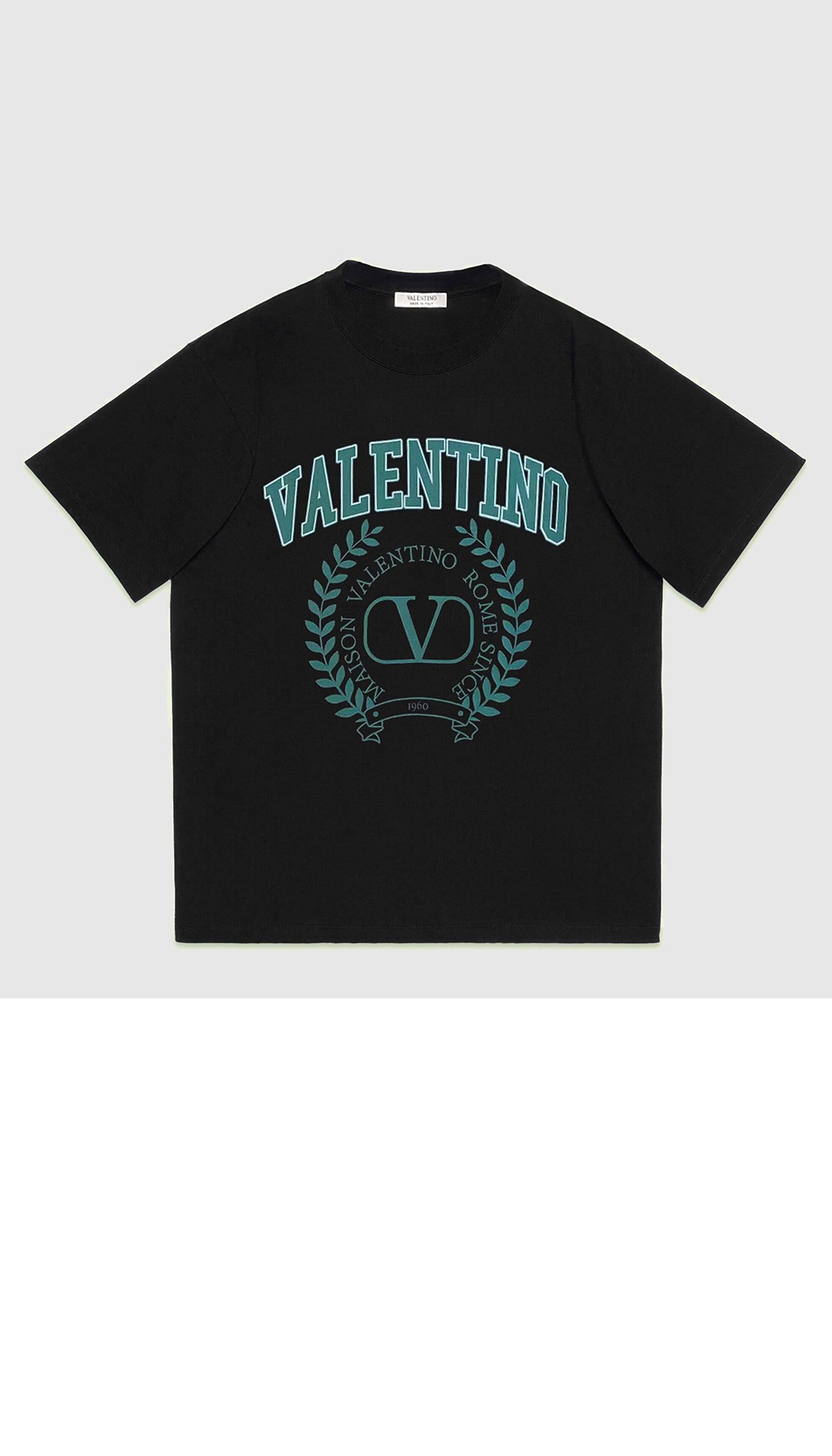 로고 프린트 반팔 > 발렌티노