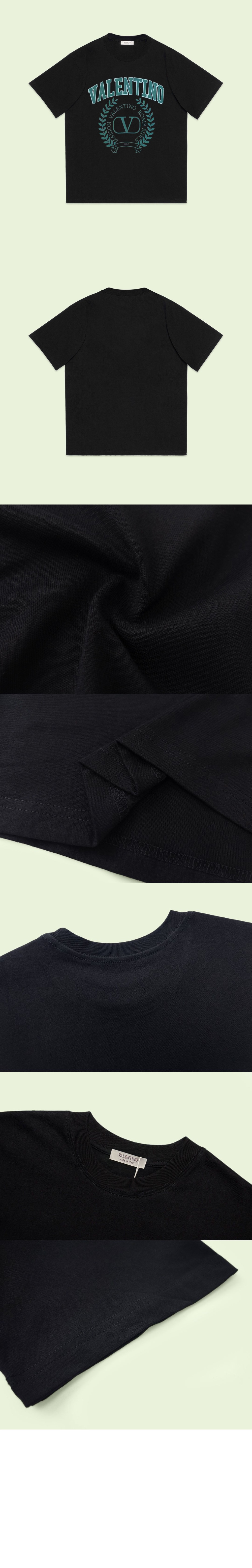 로고 프린트 반팔 > 발렌티노